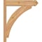 Ekena Millwork Thorton Smooth Arts and Crafts Outlooker, Western Red Cedar, 5 1/2"W x 22"D x 26"H OUT06X22X26THR03SWR - alternate 3